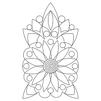 feathered star element 003